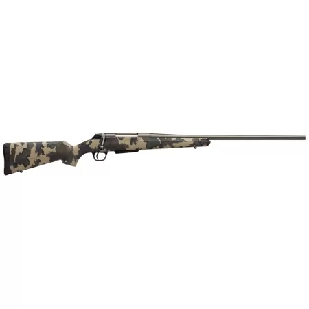 Winchester XPR Hunter 6.5 PRC Bolt Action Rifle with 24 Inch Barrel and KUIU VIAS Camo Stock
