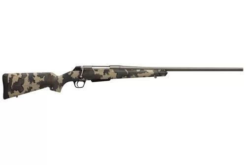 Winchester XPR Hunter 6.5 PRC Bolt Action Rifle with 24 Inch Barrel and KUIU VIAS Camo Stock