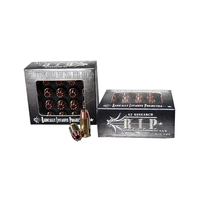G2 Research Research RIP .40S&W 115GR HP 20Rds G2 Research Research RIP .40S&W 115GR HP 20Rds