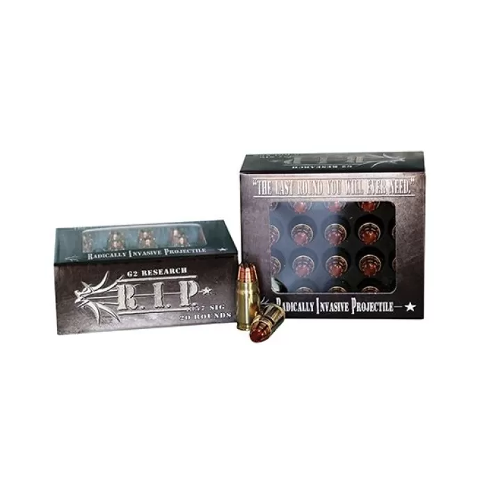 G2r Rip 357sig 92gr 20/box G2r Rip 357sig 92gr 20/box