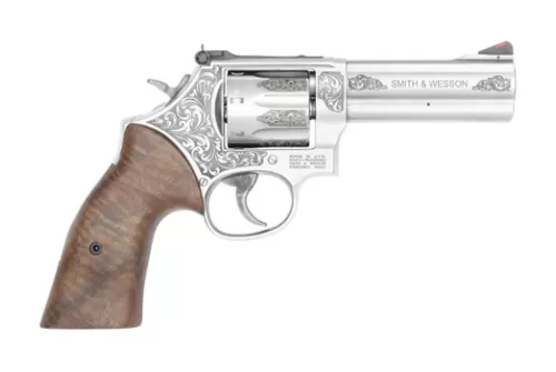 MODEL 686 PLUS ENGRAVED 357MAG/38SPL+P 4.13'' BBL 7RD SS