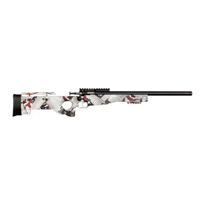 Keystone Crickett Precision Rifle 22 LR Blued/2nd Amendment Print Keystone Crickett Precision Rifle 22 LR Blued/2nd Amendment Print