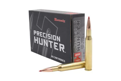 Hornady 80536 Precision Hunter 270 Win 145 gr Extremely Low Drag-eXpanding 20 Bx/ 10 Cs