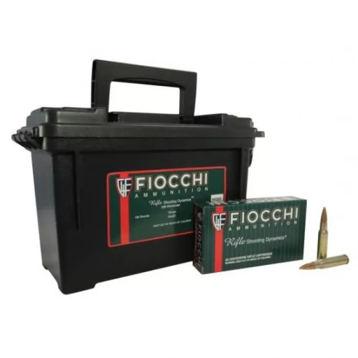 Fiocchi 308FA 308 150FMJBT 180R PLANO BOX Fiocchi 308FA 308 150FMJBT 180R PLANO BOX