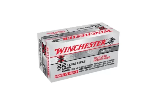 Winchester .22LR 40gr Super-X Rimfire Ammunition, 50 Rounds - XT22LR