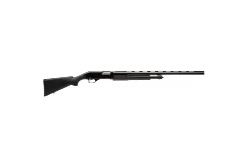 Savage Arms Stevens 320 Field Grade 20 Gauge Pump-Action Shotgun, Matte Black - 22436