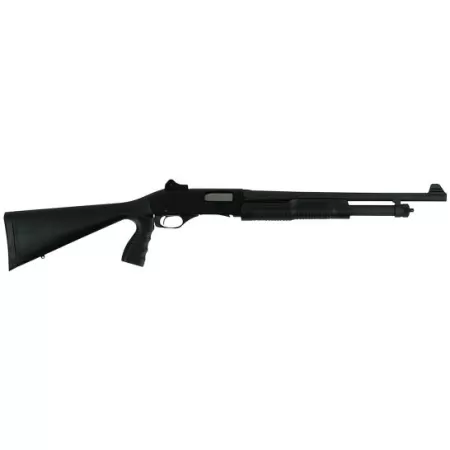 Savage Arms Stevens 320 Security GRS with Pistol Grip 20 Gauge Pump-Action Shotgun, Matte Black - 22439