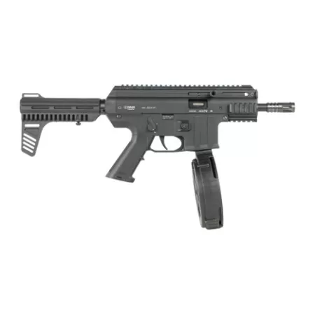 Mauser Rimfire 415.00.60_1 TacOps Pk 22 LR 110+1 5" Black Anodized Steel Barrel, Picatinny Rail Receiver, Black Aluminum Frame w/Picatinny Rail