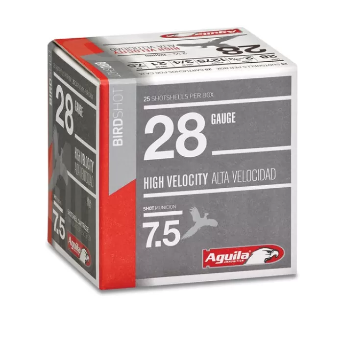 Aguila Shotshell 28ga. 1oz. - #7.5 25-pack Aguila Shotshell 28ga. 1oz. - #7.5 25-pack