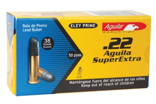 AGUILA 22 LR Sub-Sonic 38 GR HP           500rd 1B222268@