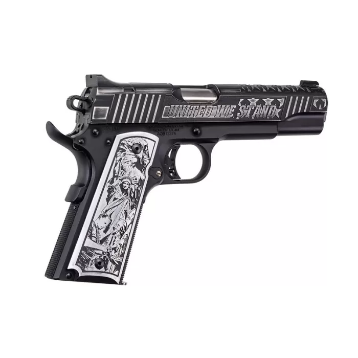Auto-Ordnance 1911 United We Stand Edition Black Armory Kote .45 ACP 5" Barrel 7-Rounds Auto-Ordnance 1911 United We Stand Edition Black Armory Kote .45 ACP 5" Barrel 7-Rounds