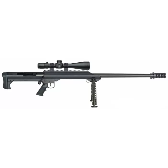 Barrett M99 .50 BMG, 29" Barrel, Leupold Mark 4 HD, 1 rnd - Black [MPN:19944]