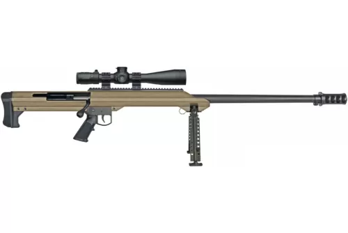 BARRETT M99 416 Barrett, 32" Barrel, Leupold Mark 4HD, 1 rnd - FDE [MPN:19949]