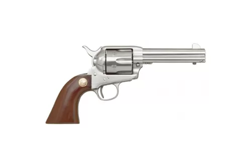 Cimarron P-model .38spl/.357 - Pw 4.75" Fs Stainless Walnut