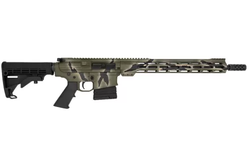GREAT LAKES FIREARMS & AMMO AR-10 .308 WINCHESTER 16" 10RD PURSUIT GREEN CAMO