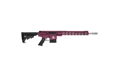 GLFA Gl-10 RIA 308 Win, 18" Barrel, ORC Black Cherry, Stainless, 10rd