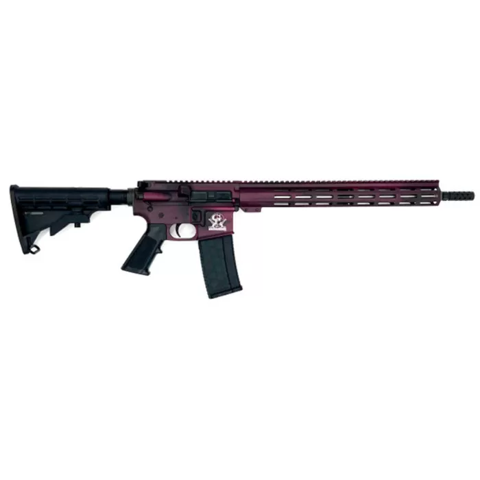 GREAT LAKES FIREARMS GL-15 RIA 223 WYLDE 16IN BBL ORC BATTLEWORN BLACK CHERRY/NITRIDE 30RD MAG GREAT LAKES FIREARMS GL-15 RIA 223 WYLDE 16IN BBL ORC BATTLEWORN BLACK CHERRY/NITRIDE 30RD MAG