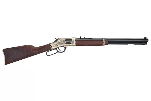 Henry Repeating Arms Side Gate Deluxe Brass .45 Colt 20