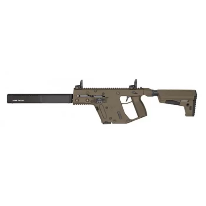 Kriss Vector CRB *CA Compliant* 9mm, 16" Barrel, M4 Stock, FDE, 10rd Kriss Vector CRB *CA Compliant* 9mm, 16" Barrel, M4 Stock, FDE, 10rd