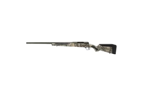 Savage 110 Timberline 6.5 PRC 3+1 Cap 24" Olive Drab Green Cerakote Rec/Barrel Realtree Excape Fixed AccuFit Stock Left Hand (Full Size)