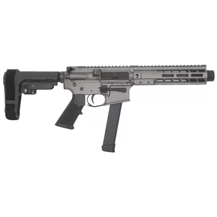 BRIGADE BM-9 9MM, 9.5" Barrel, SBA3 Brace, 30 rnd - Tungsten [MPN:A0919032M]