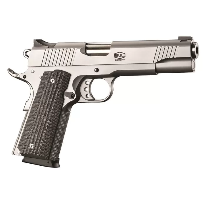BUL Armory Government Stainless .45 ACP 5" Barrel 8-Rounds BUL Armory Government Stainless .45 ACP 5" Barrel 8-Rounds