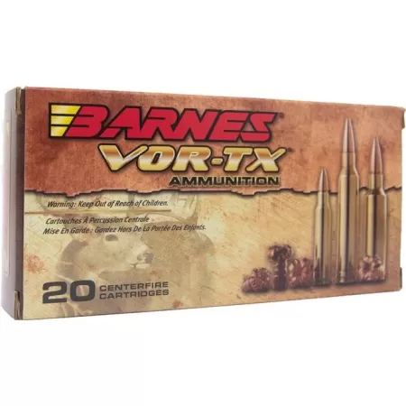 Barnes Bullets VOR-TX 6.5 PRC, 130gr, TSX Flat Base, 20rd Box