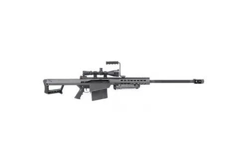 Barrett 82A1 Black .50 BMG 29-inch 10Rd Package Mono Pod Leupold 4.5-14x50mm Scope