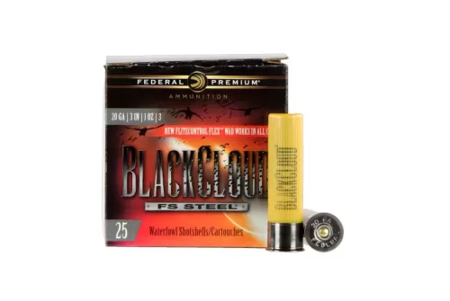 Federal Black Cloud 20 ga 3" 1 oz. #3 25 Shotshells - PWBX209 3