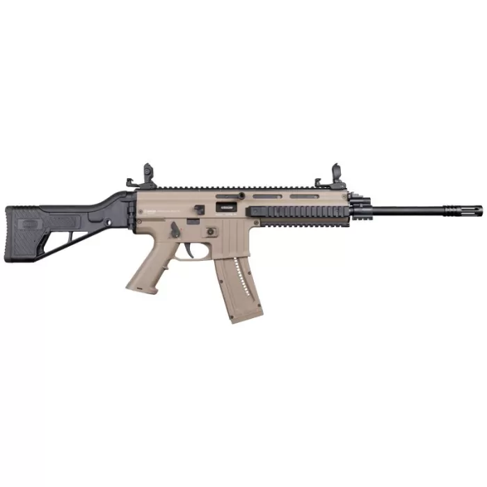 Blue Line Mauser M-15 Flat Dark Earth .22 LR 16.5" Barrel 22-Rounds Blue Line Mauser M-15 Flat Dark Earth .22 LR 16.5" Barrel 22-Rounds