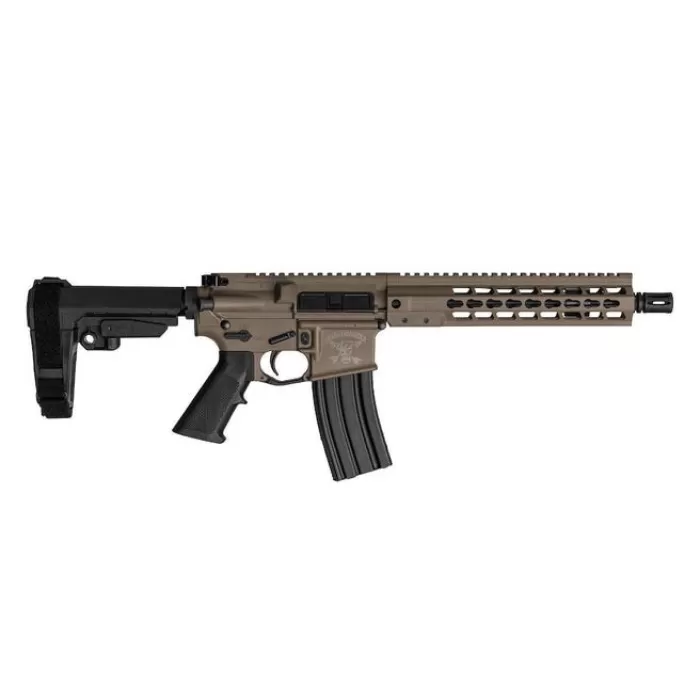 Brigade Armory Ar-15 Pistol 5.56Mm 30Rd Magazine 10.5" Barrel Cerakote Fde A5610522 Brigade Armory Ar-15 Pistol 5.56Mm 30Rd Magazine 10.5" Barrel Cerakote Fde A5610522
