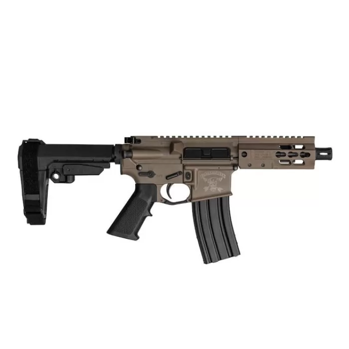 Brigade Armory Ar-15 Pistol 5.56Mm 30Rd Magazine 5" Barrel Cerakote Fde A5615622 Brigade Armory Ar-15 Pistol 5.56Mm 30Rd Magazine 5" Barrel Cerakote Fde A5615622
