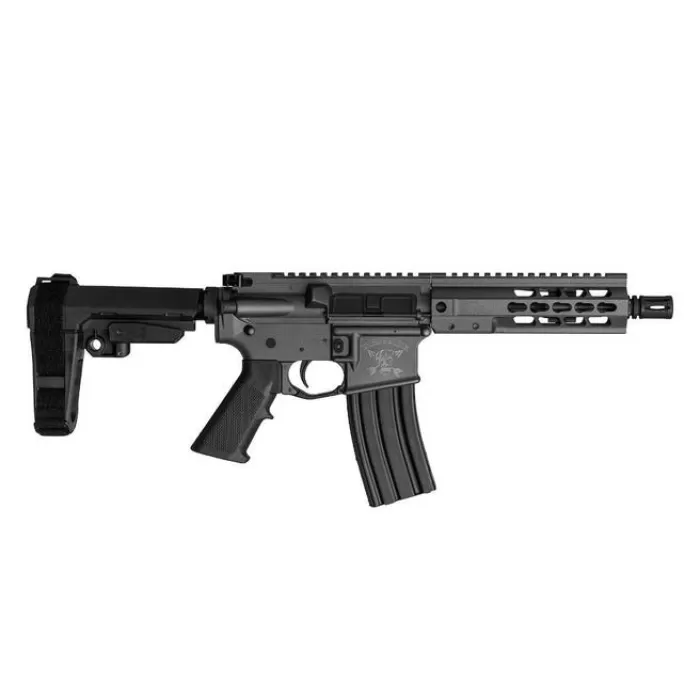Brigade Armory AR Pistol 5.56Mm 30Rd Magazine 7.5" Barrel Cerakote Tungsten Finish A5617532 Brigade Armory AR Pistol 5.56Mm 30Rd Magazine 7.5" Barrel Cerakote Tungsten Finish A5617532