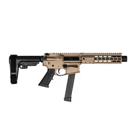Brigade BM-9 Pistol Flat Dark Earth 9mm 9" Barrel 33-Rounds