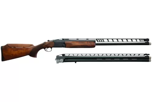 CHARLES DALY 202TGT UNSINGLE TWO BARREL SET 12 GA,  30"&32" Barrel, 2 rnd - Blued/Walnut [MPN:930410]