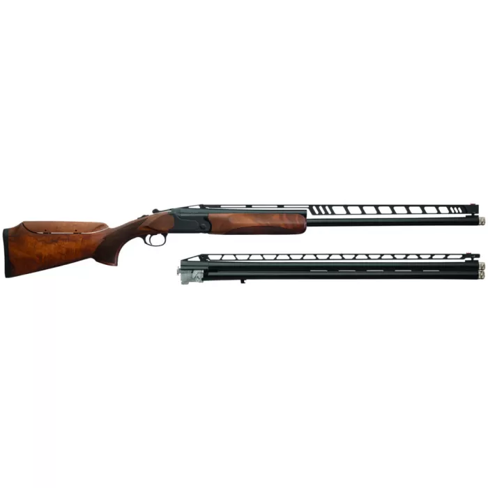 CHARLES DALY 202TGT UNSINGLE TWO BARREL SET 12 GA,  30"&32" Barrel, 2 rnd - Blued/Walnut [MPN:930410]