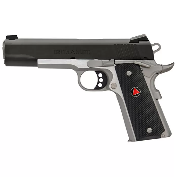 COLT DELTA ELITE 10 MM, 5" Barrel, 8 rnd - Stainless/Black  [MPN:ZO2020XETT] - Shooter's Model