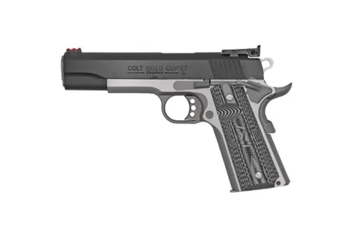 Colt GOLD CUP LITE .38 Super, 5" Barrel, Blem, 9 rnd - Black/Stainless [MPN:ZO5073GCLTT]