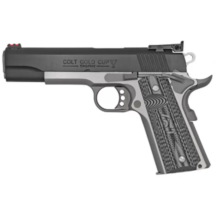Colt GOLD CUP LITE .38 Super, 5" Barrel, Blem, 9 rnd - Black/Stainless [MPN:ZO5073GCLTT]