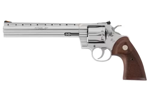 Colt PYTHON .357 MAG, 8" Barrel, 6 rnd - Stainless [MPN:ZPYTHONSP8WTS]
