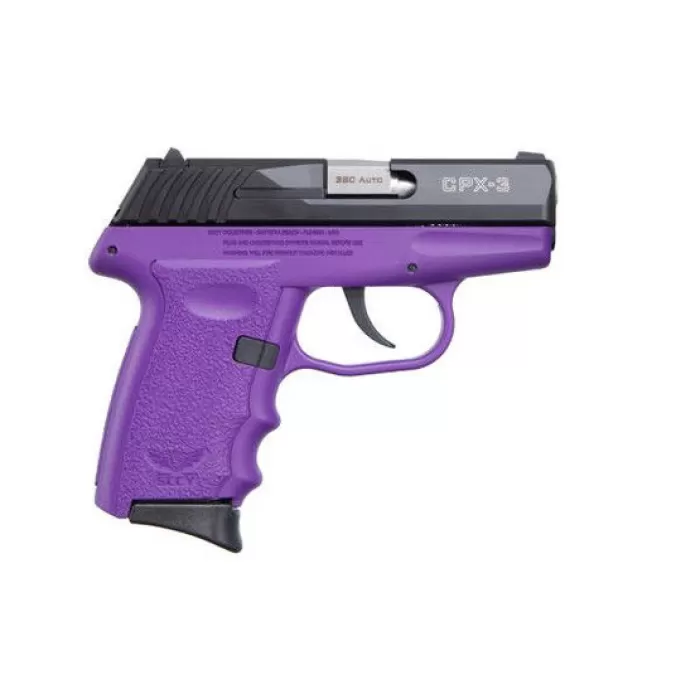 SCCY CPX-3 Semi-Auto Pistol -Black/Purple SCCY CPX-3 Semi-Auto Pistol -Black/Purple