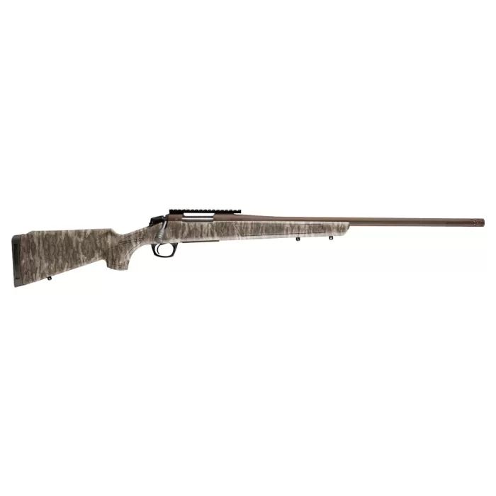 CVA CR3985MOBL Cascade XT 450 Bushmaster 2+1 22" Midnight Bronze Cerakote Fluted Threaded Steel Barrel & Receiver w/Picatinny Rail, Mossy Oak Bottomland Adjustable Synthetic Stock, Right Hand