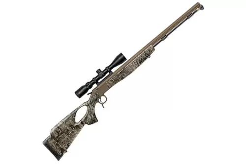 Cva Optima V2 Lr .50cal 28" - Brown/nit/timber Th W/3-9x40