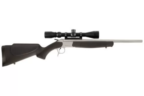 Cva Scout Td Compact .243 Win. - 20" Tb Ss/black W/1.5-5x32