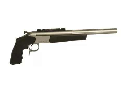 CVA Scout V2 Silver .300 AAC Blackout 14" Barrel 1-Round with Rail