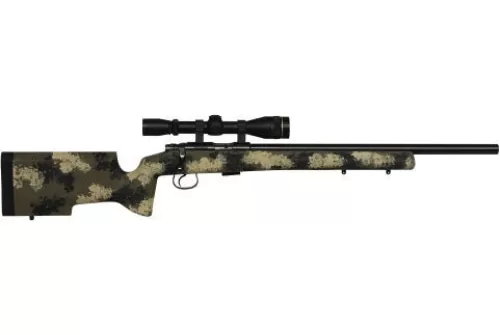 CZ Camo 455 Suppressor Ready 22LR 24in Barrel Varmint Precision Trainer Rifle (02256)