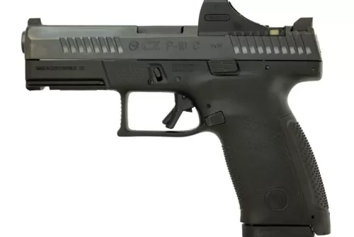 Cz P-10 C Or 9mm Ns 15-shot - Scs Holosun Package Black