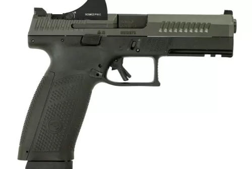 Cz P-10 F Or 9mm Ns 19-shot - Scs Holosun Package Black