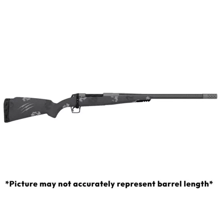 Fierce Firearms ROGSCX25CM20GP Carbon Rogue XP 25 Creedmoor 3+1 20" Carbon Fiber Match Grade Barrel, Glacier Cerakote Stainless Steel Drilled & Tapped Receiver, Picatinny Rail Forend, Phantom Camo C3