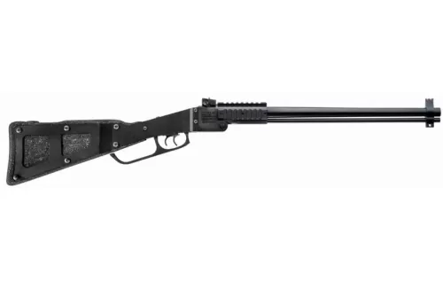 Chiappa M6 X-Caliber Matte Black 12 Gauge/22 Long Rifle 3in Over Under Shotgun - 18.5in